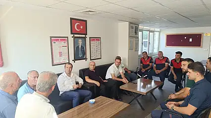 BEM-BİR-SEN Siirt İl Başkanı Polat ve Yönetimi Belediyede Birimleri Ziyaret Etti