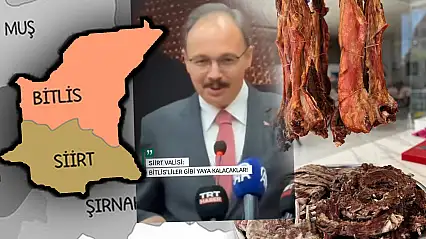 Bitlislilerden Siirt Valisi'nin Büryan Açıklamasına Tepki