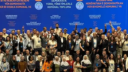 DEM Parti'den Demokratik Yerel Yönetimler Konferansı Sonuç Bildirgesi: 'Süreç Pozitif Barış Aşamasına Geçti'