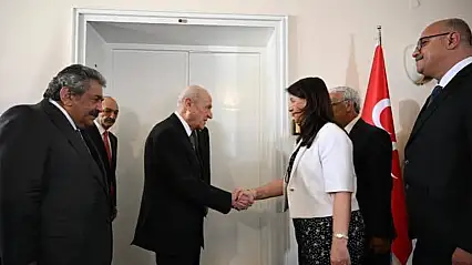 DEM Parti İmralı Heyeti, Devlet Bahçeli ile Görüştü