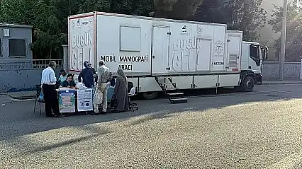 Eruh'ta Gezici Mamografi Aracıyla Meme Kanseri Taraması Yapılacak