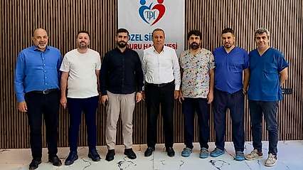 Eski Siirt Milletvekili Osman Ören'den Özel Siirt Duru Hastanesi'ne Nezaket Ziyareti