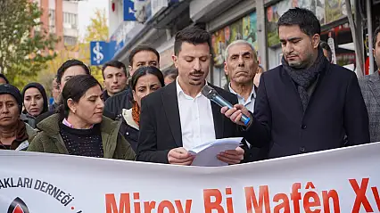 İHD Siirt Şubesi:  Barış, Adalet, Hakikat ve Demokrasi Talebimizdir