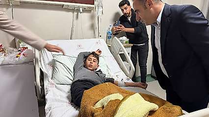 Kayabağlar'daki Zehirlenme Olayının Ardından Başkan Hasan Nas'tan Hastaneye Ziyaret