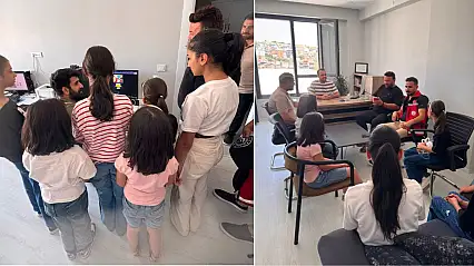 Koruma Altındaki Çocuklardan Artı Siirt Haber Ajansı'mızı Ziyaret Etti