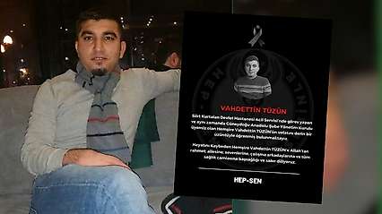 Kurtalan'daki Kavgada Hayatını Kaybeden Hemşire Vahdettin Tüzün İçin HEP-SEN'den Başsağlığı Mesajı