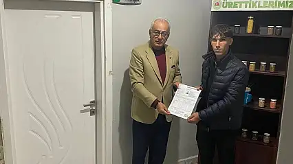 Kurtalan'ın En Genç Çiftçisi ÇKS Kaydını Yaptırdı! Gençler Öncülük Etsin