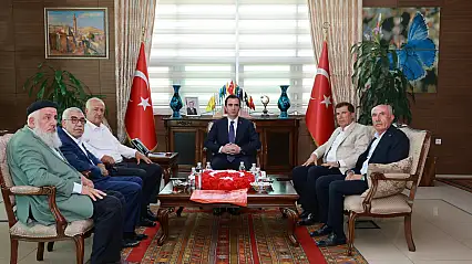 Siirt Atabağı Belediye Başkanı Tayyar Lale'den Bitlis Valiliği'ne Ziyaret
