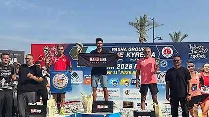 Siirt Belediyesi Spor Kulübü Sporcusu Muhittin Gürhan, Girne Yarı Maratonu'nda İkinci Oldu