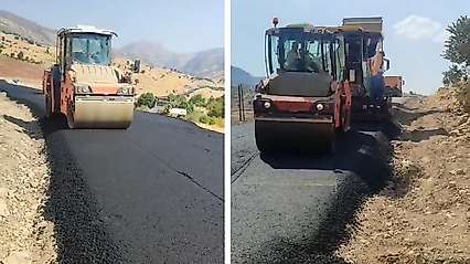 Siirt Eruh'ta Köy Grup Yolları İçin Çalışmalar Başlatıldı