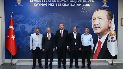 Siirt İl Genel Meclisi Başkanı Çarlık'tan AK Parti Teşkilat Başkanına Ziyaret