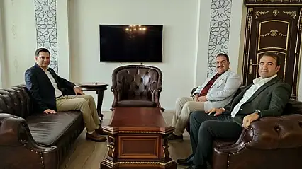 Siirt İl Özel İdaresi Yönetiminden Kaymakam Buzkaya'ya Hayırlı Olsun Ziyareti