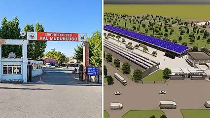 Siirt'in Yeni Sebze Hali Projesinde Son Durum Merak Ediliyor