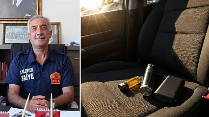 Siirt İtfaiyesi'nden Yaz Sıcaklarında Araç Sahiplerine Kritik Uyarı: Bu Eşyaları Araçta Bırakmayın!