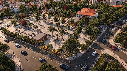 Siirt Kent Meydanı'nda Çalışmalar Hız Kazandı: 6 Ayda Tamamlanması Bekleniyor