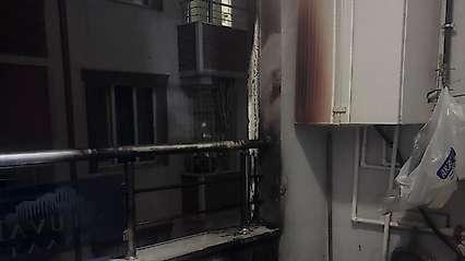 Siirt Kurtalan'da Apartman Dairesinde Çıkan Yangın Söndürüldü