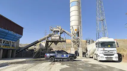 Siirt Kurtalan'da Beton Santralinin Faaliyetleri Durduruldu, İşletmeye Cezai İşlem Uygulandı