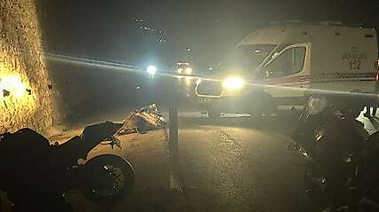 Siirt-Kurtalan Yolunda Motosiklet Eşeğe Çarptı: Sürücü Yaralandı