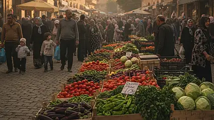 Siirt Pazarlarında Fiyat Ateşi! Gözler Dışa Bağımlılığı Bitirecek Yerel Üretime Çevrildi