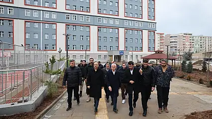 Siirt'te 2 bin 190 kapasiteli yeni erkek KYK yurdu hizmete giriyor