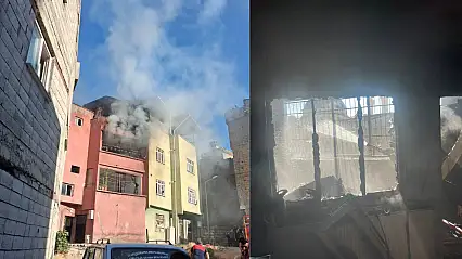 Siirt'te 3 Katlı Binada Korkutan Yangın: Ev Kullanılamaz Hale Geldi