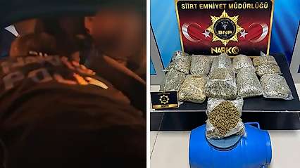 Siirt'te 5 Kilo 700 Gram Uyuşturucu Ele Geçirildi: 6 Kişi Yakalandı
