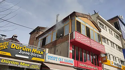 Siirt'te büryancıda korkutan yangın paniği