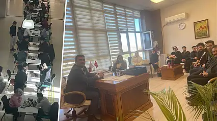 Siirt'te Düzenlenen Satranç Turnuvasında Dereceye Giren Öğrenciler Ödüllendirildi