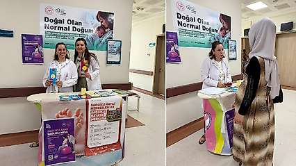 Siirt'te Halk Sağlığı Haftası'nda Anne ve Bebek Sağlığına Dikkat Çekildi