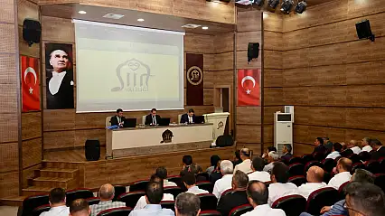 Siirt'te İl Koordinasyon Kurulu Toplandı: Kamu Yatırımları Masaya Yatırıldı