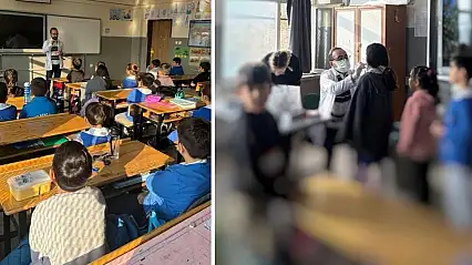 Siirt'te İlkokul Öğrencilerine Ağız ve Diş Sağlığı Eğitimi Verildi! Genel Taramadan Geçirildiler