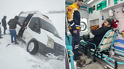 Siirt'te karla mücadele ekipleri zorlu şartlarda vatandaşların yardımına koşuyor