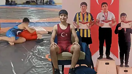 Siirt'te mindere çıkan genç yetenek: Muhammed Rasim Çokal gözünü Türkiye şampiyonluğuna dikti