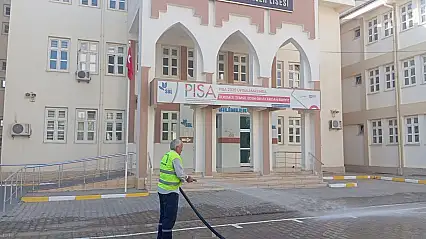 Siirt'te Okullar Yeni Döneme Temiz ve Hijyenik Ortamla Hazırlanıyor