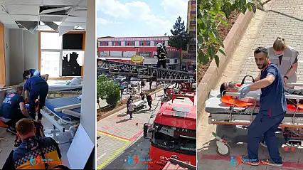 Siirt'te Özel Duru Hastanesi'nde HAP Saha Tatbikatı Gerçekleştirildi