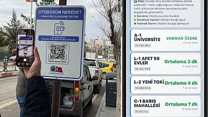 Siirt'te toplu taşımada dijital adım: Canlı durak bilgi sistemi devrede