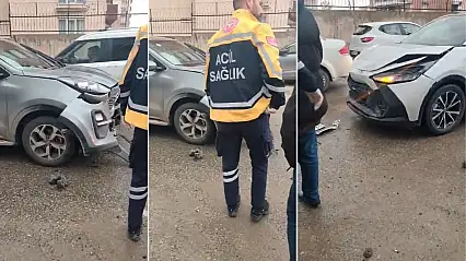 Siirt'te Trafik Kazası: İki Araç Kafa Kafaya Çarpıştı