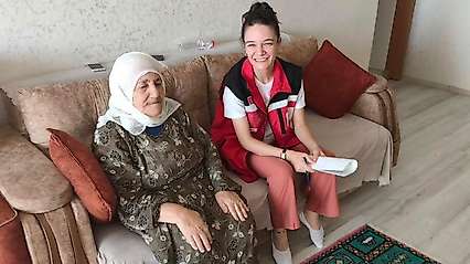 Siirt'te vazife malulü ailesine hane ziyareti gerçekleştirildi