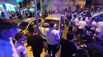 Siirt'te Zincirleme Kaza Sonrası Kavga: Polis Güçlükle Ayırdı