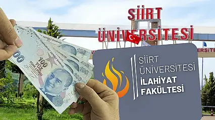 Siirt Üniversitesi İlahiyat Fakültesi'ni Tercih Edenlere 10 Bin TL'ye Varan Burs Desteği