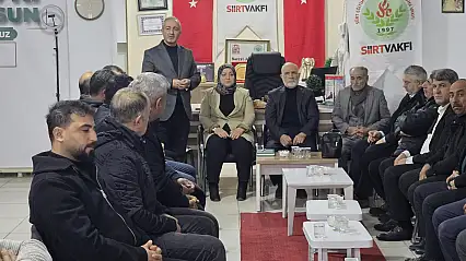 Siirt Vakfı, Siirt'in gelişimi için mahalle ve köy muhtarlarıyla bir araya geldi