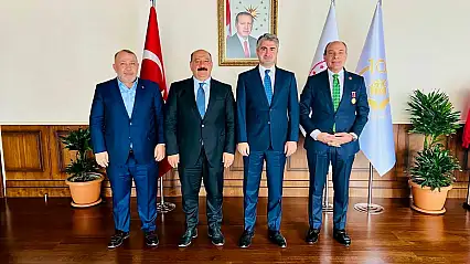 Solmaz, Gündüz ve Erdem Ankara'da Bakan Yardımcısı Tarıkdaroğlu ile Görüştü