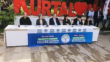 Tuncer Bakırhan, Pervin Buldan ve DEM Parti Yöneticileri Siirt Kurtalan'da Bütçe Görüşmelerini Başlattı