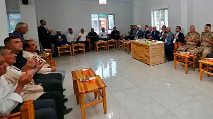 Vali Kızılkaya'dan Baykan'da Sarıyer Ailesine Taziye Ziyareti