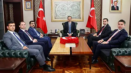 Vali Kızılkaya, Siirt'te Göreve Başlayan Mülki İdare Amirlerini Kabul Etti