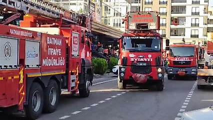 Batman'da Spor Salonunda Yangın! Yaklaşık 30 Kişi Mahsur Kaldı