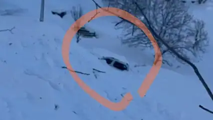 Şırnak'ın Beytüşşebap ilçesinde çığ düştü: 5 kişilik aile kurtarıldı