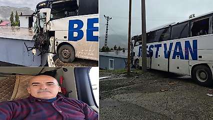 Şırnak'ta Feci Kaza: Yolcu Otobüsü Eve Çarparak Durabildi, Şoför Hayatını Kaybetti