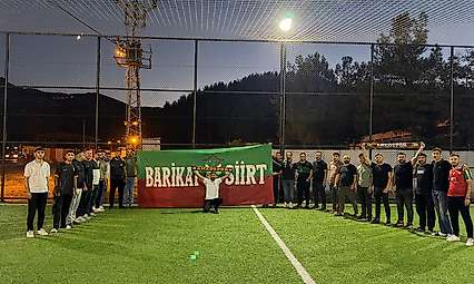 Amedspor'un Taraftar Grubu Siirt'te Temsilcilik Kurdu