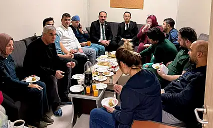 Anestezi Teknisyen ve Teknikerleri Günü kapsamında sağlık çalışanlarına ziyaret